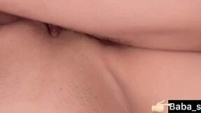 indian teen's pink pussy stuffed with massive cum explosion
