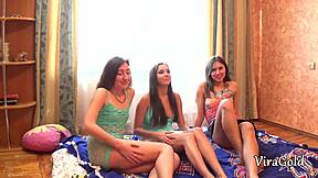 My stepsis and college girlfriends bend over for creampie orgy quickie?