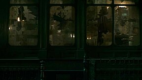 Will police captain bend over horny beautiful blonde in dark alley doggystyle?