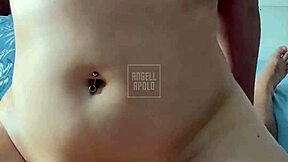 Real couple's wife twerks huge ass on hubby's cock 😏