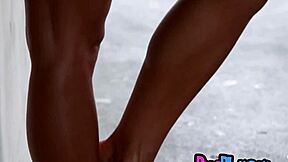 busty 18+ madison walker strips lingerie posing big natural tits