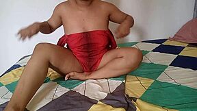 latina teen masturbates pussy watching friend's bro hard cock