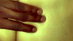 wet ebony teen pussy drips for big black monster cock insertion