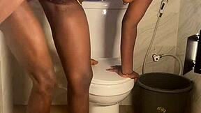 homemade bathroom fun sheer access teen heat
