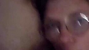 petite deepthroat facefuck for my man's huge load