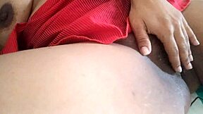 latina teen masturbates pussy watching friend's bro hard cock