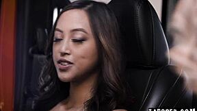 nikole nash alexia anders share michael swayze's big cock in trio