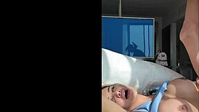 petite latina model caitlin bell, craving sunday cock in lingerie for romantic rough riding creampie?