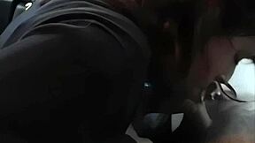 i suck fat cock in car my busty tits heaving wildly