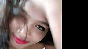 Sarika's Cute Indian Teen Lips Crave Step Brother's Touch