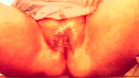 Village teen stuffs veggies in shaved pussy then gets licked hard?