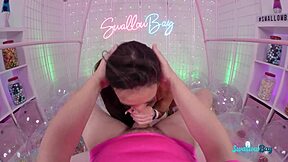 sweet stepsis moanin!! cock deep in her pussy