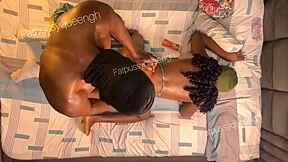 doggystyle makes black sis cum squirt hard