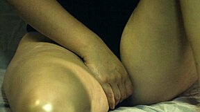 a young big-ass 18+ wife mounts monster cock riding wildly with natural tits bouncing close-up homemade