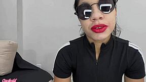 young wife dp with dildo in pussy and lover's cock in ass closeup 🔥🍑