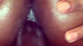 Big Booty Tranny Wrecked by Thick BBC Pounding