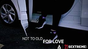 oiled bibi pink's wet granny pussy craves deep hard thrusts