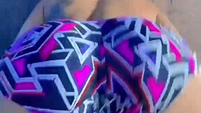 hot young ebony babe screams in hardcore pounding!