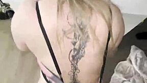 Step son pounds mommy hard right in the kitchen