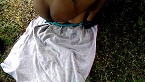 Neighbor boy fucks hot stepmom in dehli garden