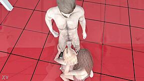 Ebony Stepsis Joins Threesome with Big Black Cocks