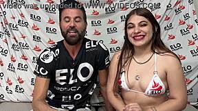 oh valentina alva's huge latina ass spankin banana play got me so fuckin hot damn