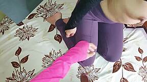 check out this cute indian girl's bubble butt in missionary 😍