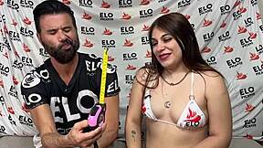 oh valentina alva's huge latina ass spankin banana play got me so fuckin hot damn