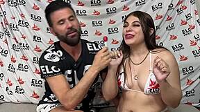 oh valentina alva's huge latina ass spankin banana play got me so fuckin hot damn