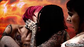 HELL SATAN ORGY BIG TITS GOTH PUNK BANGIN DEEPTHROAT CUM FACIALS RAGE