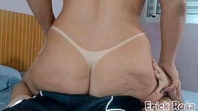 Caught spying on stepmom's huge ass, now she punishes me with it!