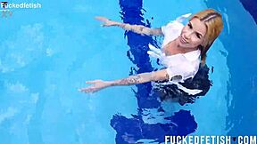 Slim ashlee rose flaunts sexy wetlook tits and ass in release 745 week 48.