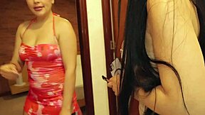 real estate agents flash pink pussies apartment tour