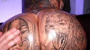 Camila jimenez's first huge anal gape begs for harder monster cock pounding.