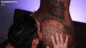 Camila jimenez's first huge anal gape begs for harder monster cock pounding.