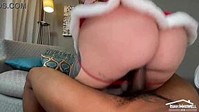 huge tits redhead overpowers massive bbc in domination scene