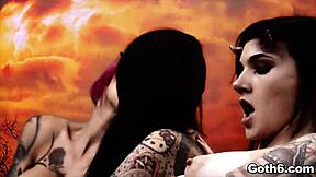 HELL SATAN ORGY BIG TITS GOTH PUNK BANGIN DEEPTHROAT CUM FACIALS RAGE