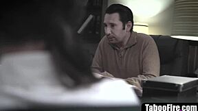 troubled teen gets screwed hard by counselor after class