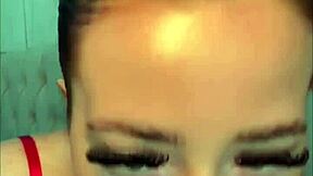 feeling so horny as british teen student squirts on webcam toys