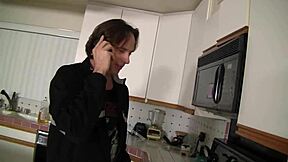 pretty blonde kylee nicole trades blowjob for black monster cock cumshot