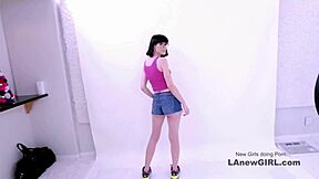 i couldn't resist pounding this egyptian goddess in her audition