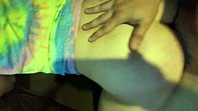 Girlfriend's Petite Ass Spanked Raw in Rough Doggystyle Creampie