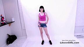 i couldn't resist pounding this egyptian goddess in her audition