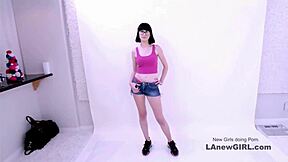 i couldn't resist pounding this egyptian goddess in her audition