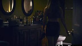 step-brother deals with his naughty stepsister's wild side in the heat of the moment