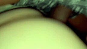 Bubble Butt Latina Cums on BBC Creampie Sideways POV Closeup