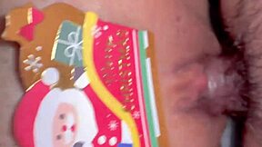 virgin takes first cock christmas close up licking wet