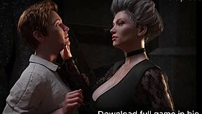 hot milf feeds young stud her big tits then rides cock hard 🔥🍑