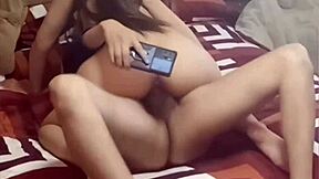 I cheated after party riding friend's cock while annoying bf calls nonstop