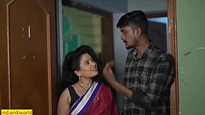 hindi millionaire's wife sneaks off for secret fuck with young stud